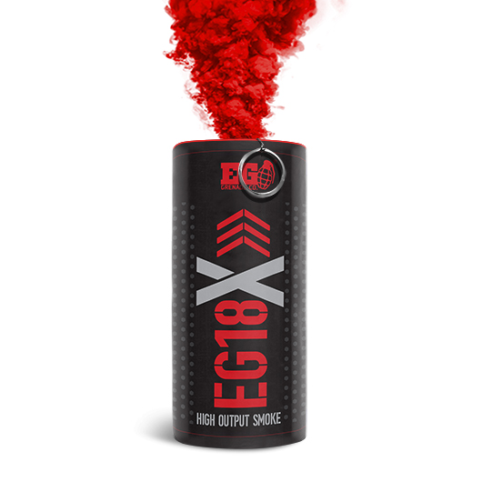 Enola Gaye EG18X Wire Pull Smoke Grenade (EG18XW - RED)