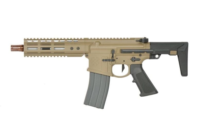 Noveske x EMG N4 Ghetto Blaster 7 MWS Gen3 GBBR (by Double Eagle - G102A TAN)