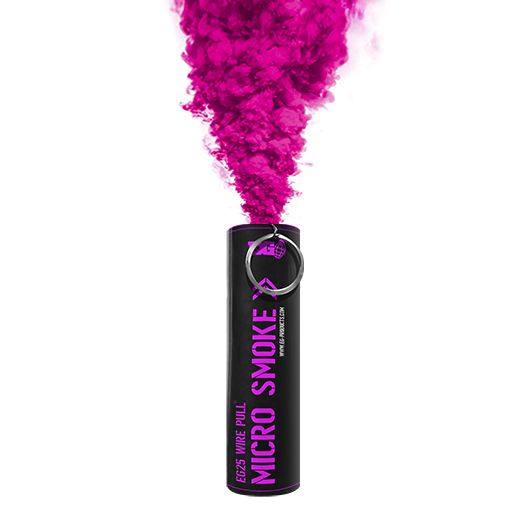 Enola Gaye EG25 Wire Pull Micro Smoke Grenade PINK