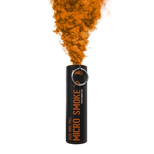 Enola Gaye EG25 Wire Pull Micro Smoke Grenade ORANGE