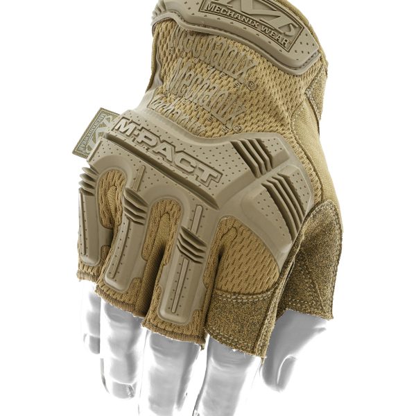 Mechanix M-Pact Fingerless Gloves - Coyote