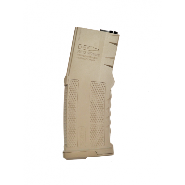 Raven Evolution RMG AR220 extra capacity silent midcap magazine - Dark Earth