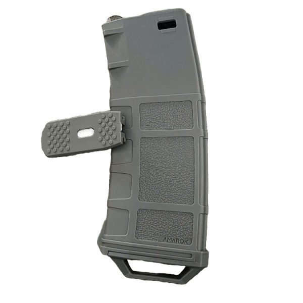 Amarok 250rnds Polymer Mid Cap Magazine (AEG) - Grey/Smoke Top (M4/AR-15)