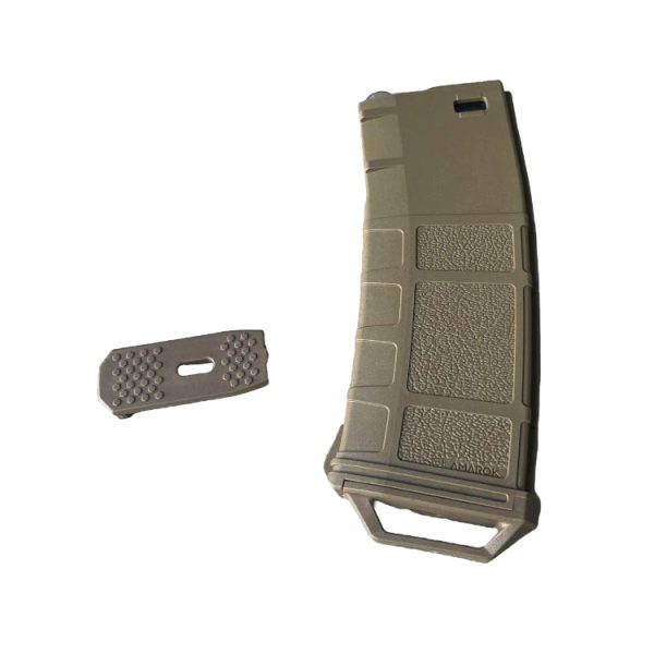 Amarok 250rnds Polymer Mid Cap Magazine (AEG) - FDE/Smoke Top (M4/AR-15)