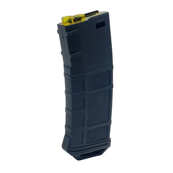 Amarok 250rnds Polymer Mid Cap Magazine (AEG) - Black/Yellow (M4/AR-15)
