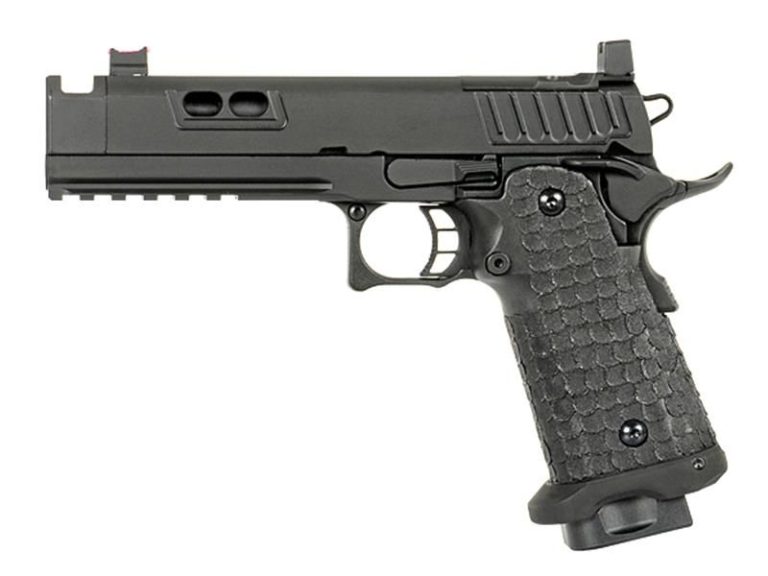 Army Armament Custom Hi Cappa Gas Blowback Pistol (R604 - Black)