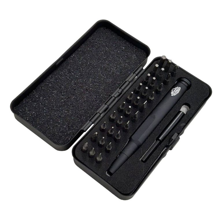 GPT Micro Precision Screwdriver Bit Set (32 in 1) BLACK