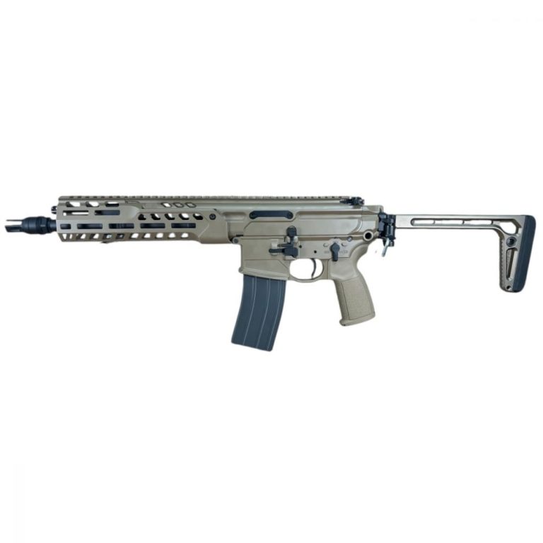 Salvo Precision MCX 10.5 Spear LT CSAW GBBR (Steel Bolt -MWS - G104-3A TAN)