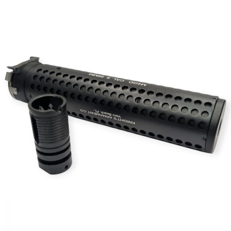 KNIGHTS TECH QD Silencer M4QD H0026 With Muzzle Break adapter 14mm CCW (BLACK)