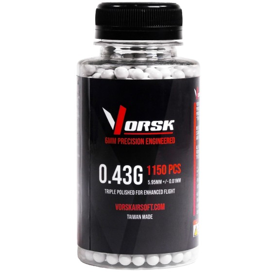 6mm Precision Airsoft BBs (1150R) 0.43g