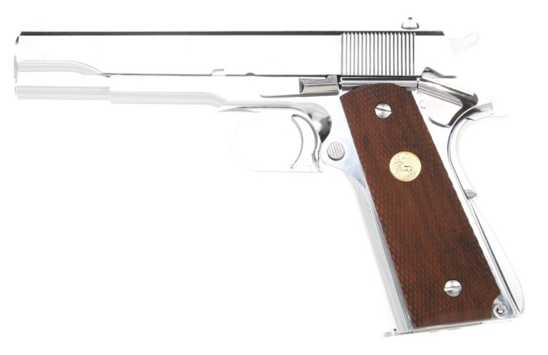 Tokyo Marui Colt Government 1911 MK IV Series 70 (Nickel/Silver)