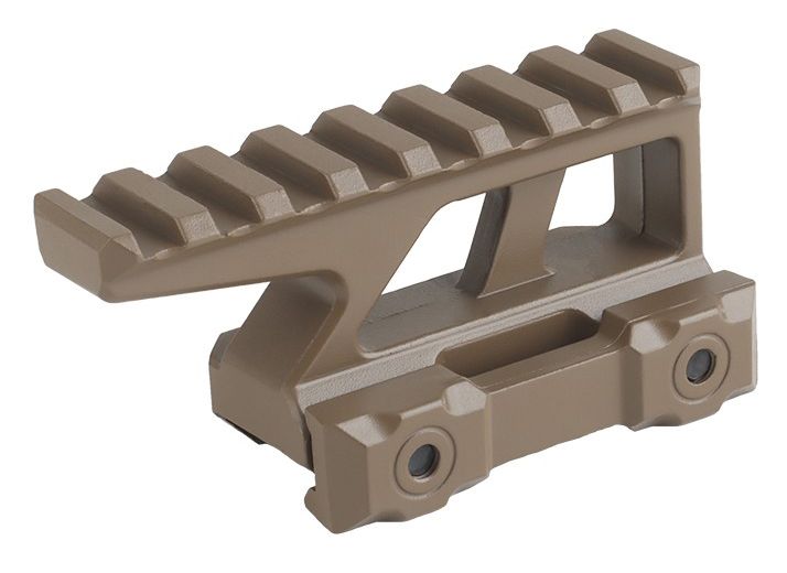 Big Foot Picatinny Riser Mount (E Style - Tan)