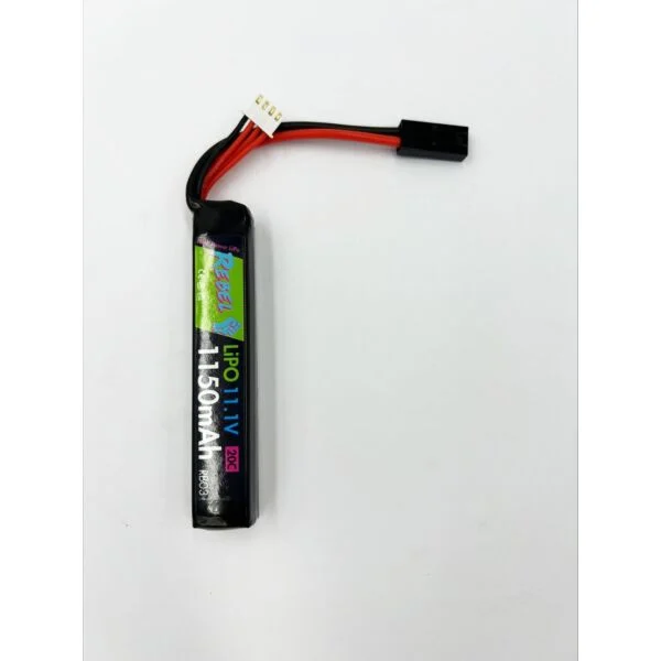 Rebel Battery - 1150mAh Lipo 11.1V 20C Stick - Mini Tamiya