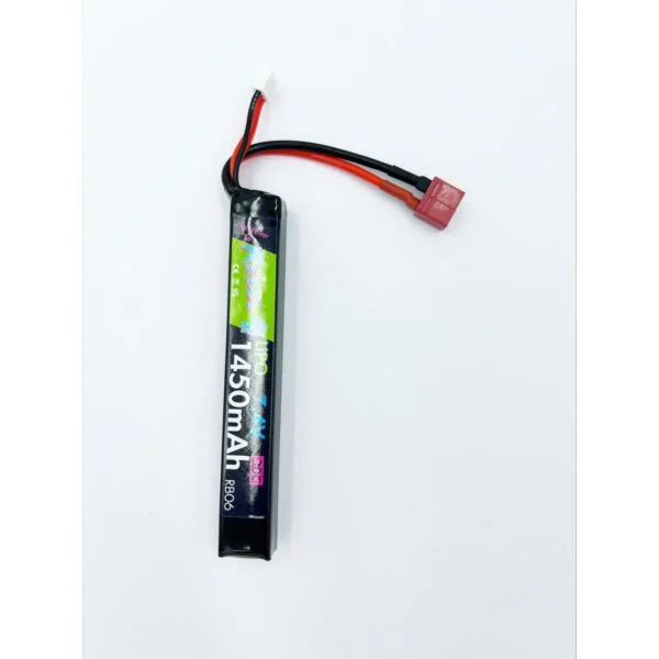 Rebel Battery - 1450mAh Lipo 7.4V 30C Stick - Deans