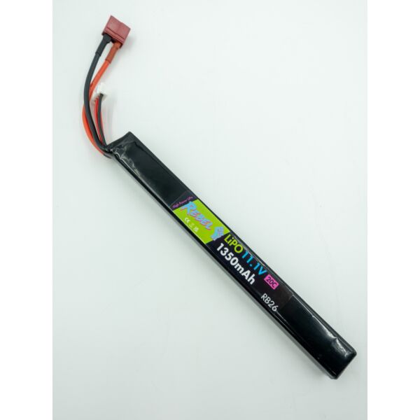 Rebel Battery - 1350mAh LiPo 11.1V 20C AK Stick - Deans