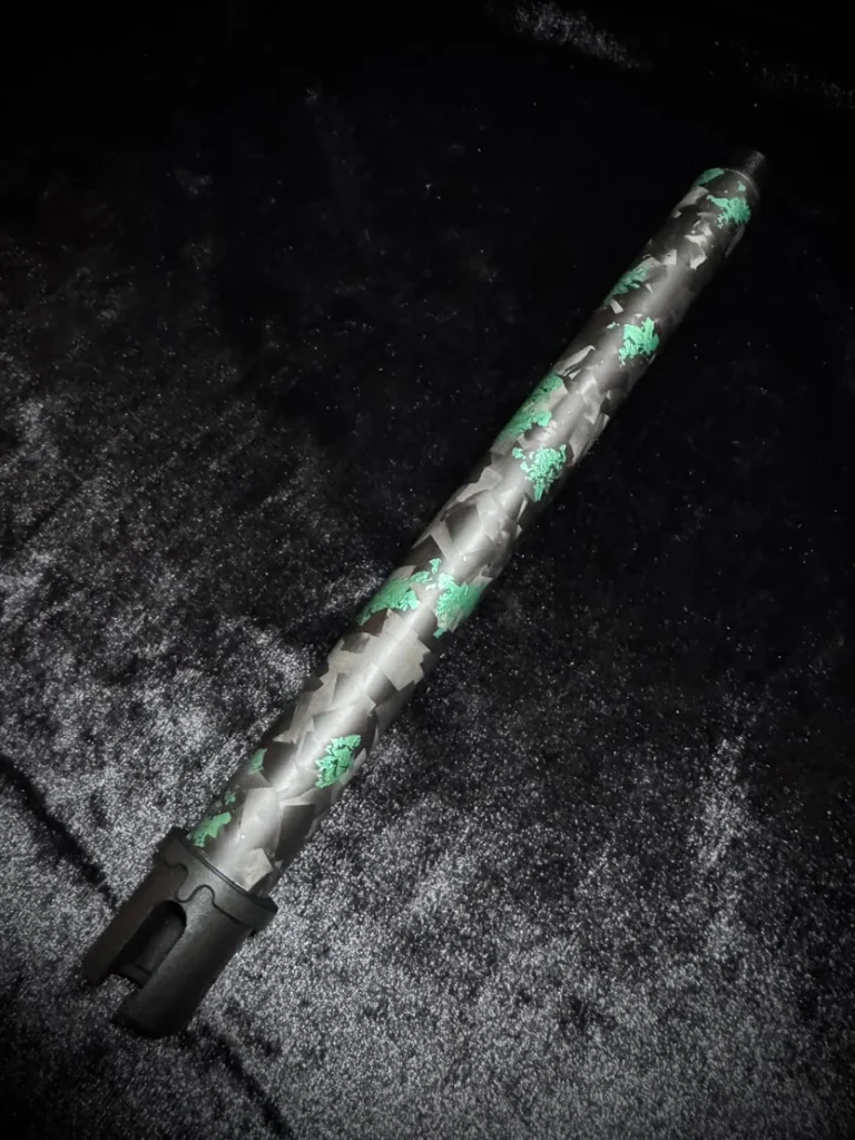 Wolverine MTW 10" Fleck Forged Carbon Outer Barrel GREEN