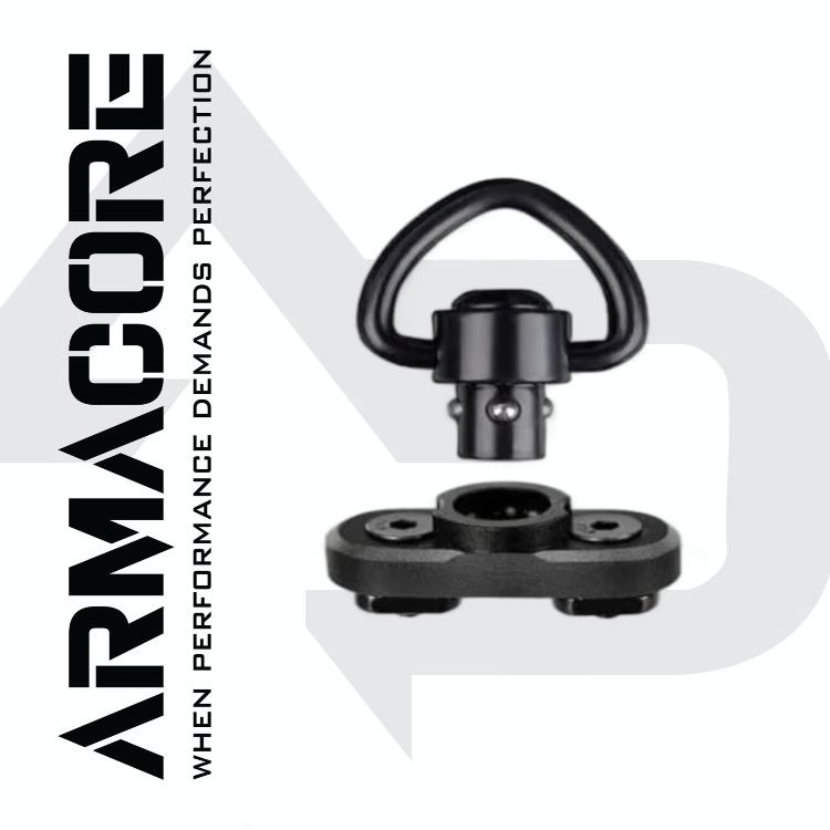 ARMACORE M-Lok Rail Mount Tapered QD Swivel Ring