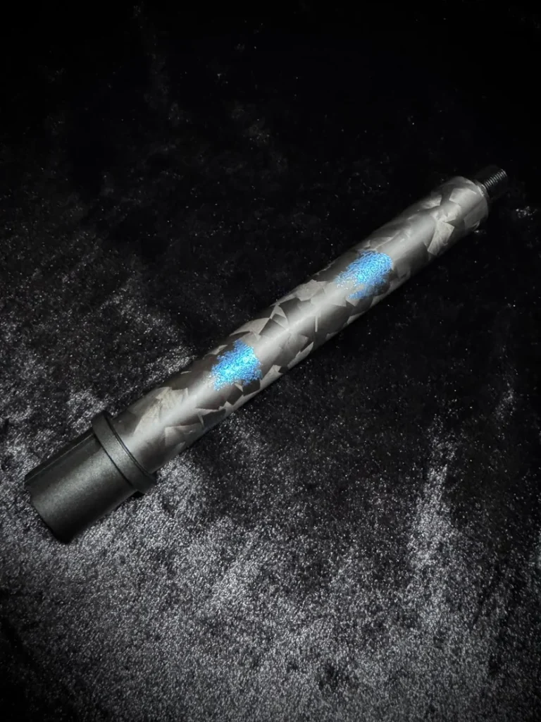 Wolverine MTW 7" Fleck Forged Carbon Outer Barrel BLUE