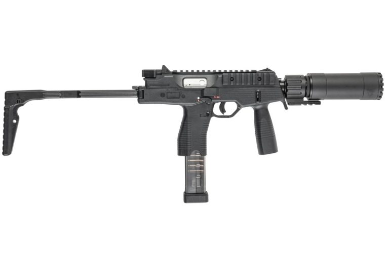 VFC/ MARUYAMA MP9 MPIX (MP IX) GBB AIRSOFT SMG WITH SUPPRESSOR & INTERNAL TRACER ADAPTER