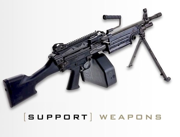 AIRSOFT SUPPORT WEAPONS